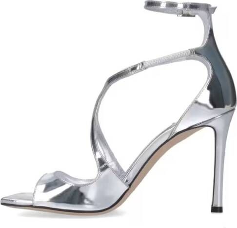Jimmy Choo Sandalen "Azia 95" Sandals – Silver in zilver - Foto 3