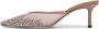 Jimmy Choo Sandalen Embellished Leather Sandals With Pointed Toe in bruin - Thumbnail 2