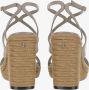 Jimmy Choo Sandalen Espadrilles Ayla 110 in beige - Thumbnail 1