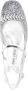Jimmy Choo Sandalen Round Toe Slingback Sandals in zilver - Thumbnail 1