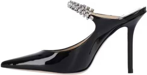 Jimmy Choo Slippers & Mules "Bing 100" Mules – Black in zwart