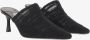 Jimmy Choo Slippers & Mules Lotta 65 in zwart - Thumbnail 1