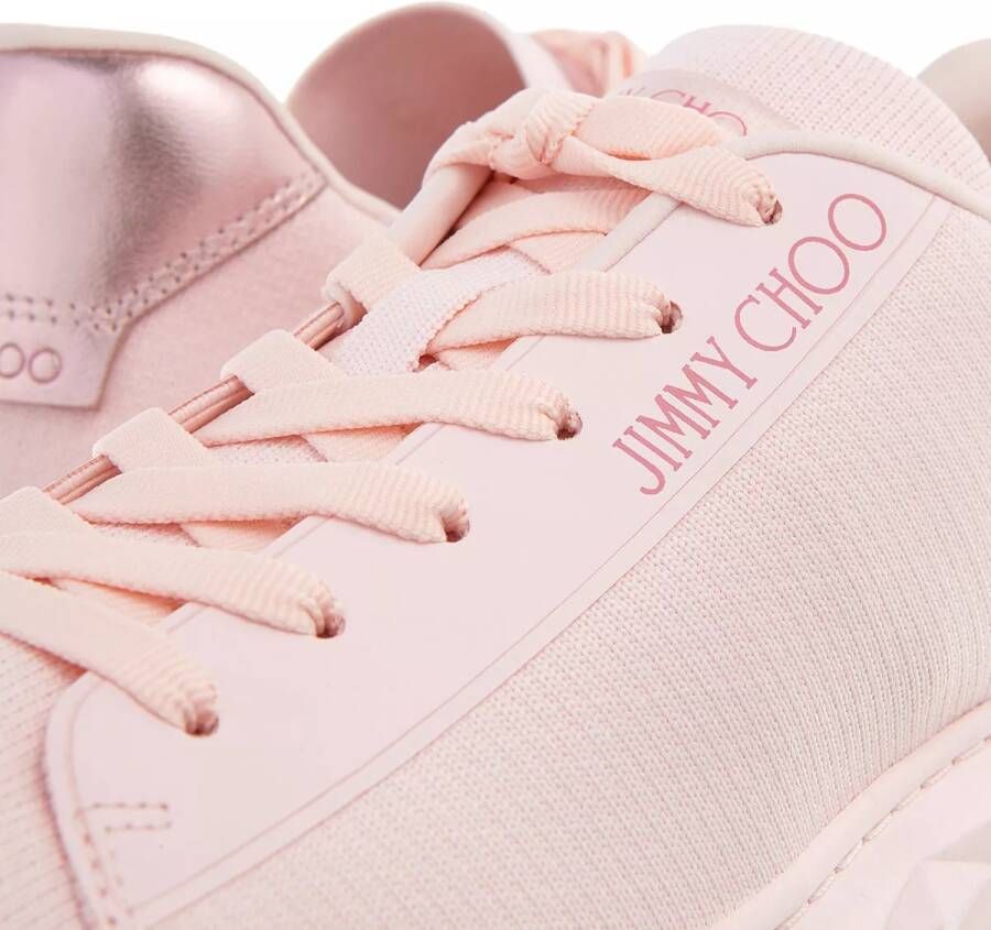 Jimmy Choo Sneakers Diamond Light Maxi Sneakers in poeder roze