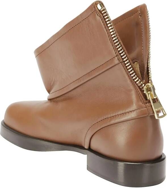 J.W.Anderson Boots Biker Ankle Boots in bruin