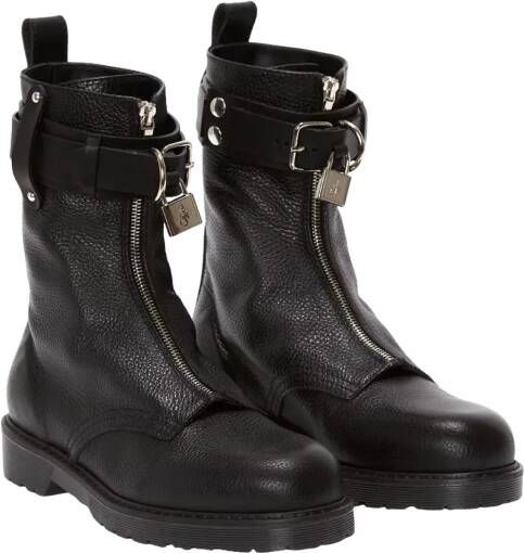 J.W.Anderson Boots & laarzen Punk Combat Ankle Stiefel in zwart