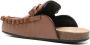 J.W.Anderson Slippers & Mules Chocolate Brown Bow-Detail Slippers in bruin - Thumbnail 1