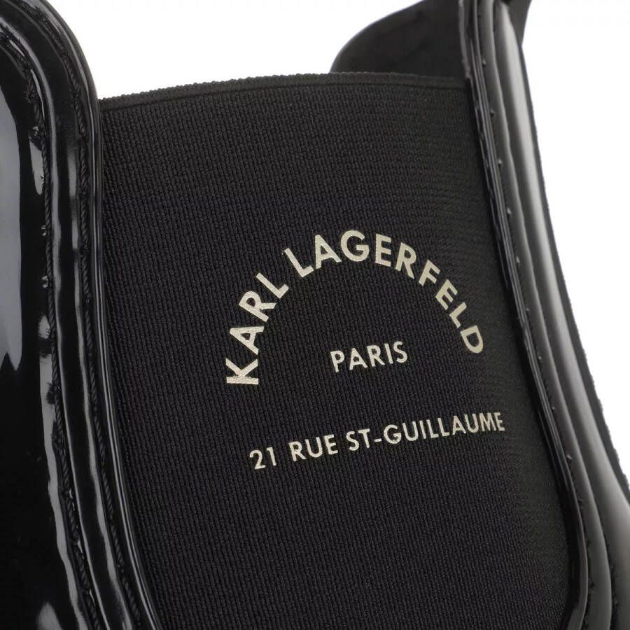 Karl Lagerfeld Boots & laarzen Kalosh II Maison Karl Ankle Bt in zwart