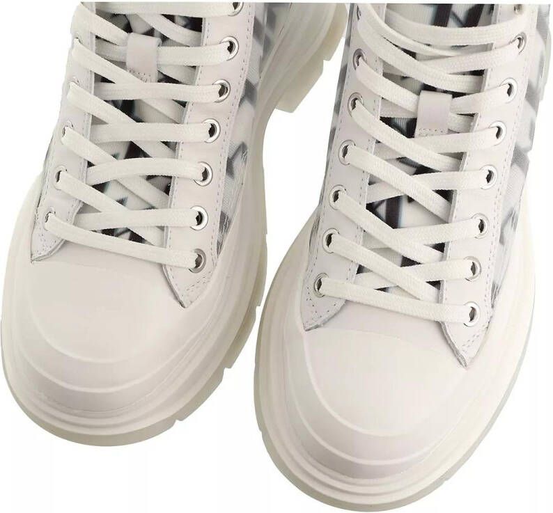 Karl Lagerfeld Sneakers Luna Monogram Mesh Boot in wit