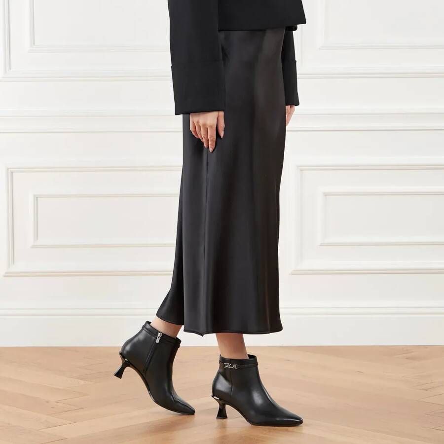 Karl Lagerfeld Boots & laarzen Panache Ii Signia Trim Boot in zwart
