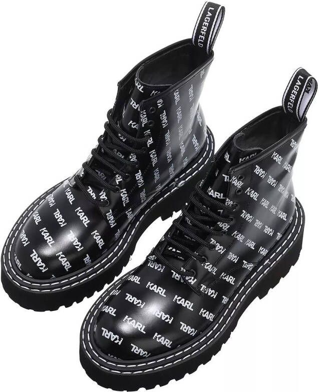 Karl Lagerfeld Boots & laarzen PATROL II Karl Repeat Logo Boot in zwart