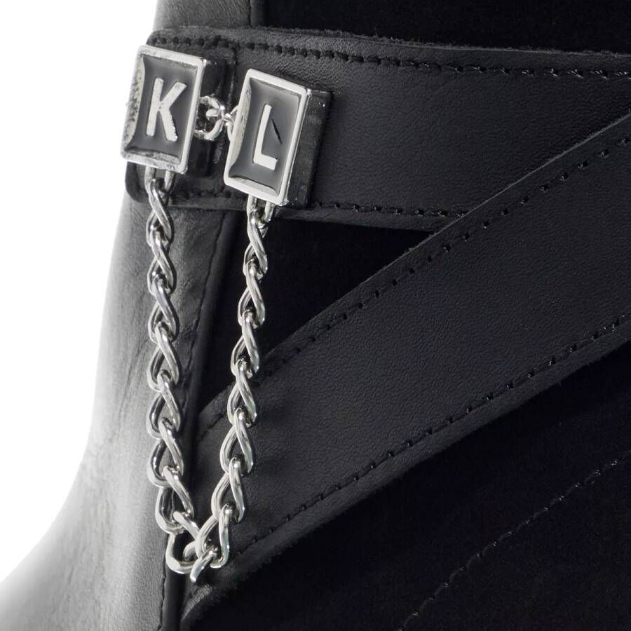 Karl Lagerfeld Boots & laarzen Payton K Link Zip Boot in zwart