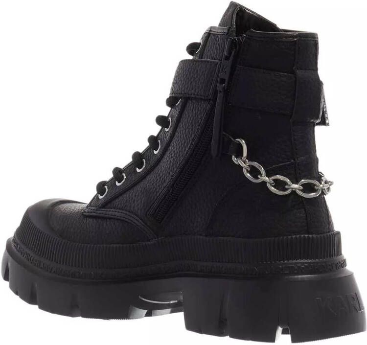 Karl Lagerfeld Boots & laarzen Trekka Max Mid Lace Chain Boot in zwart