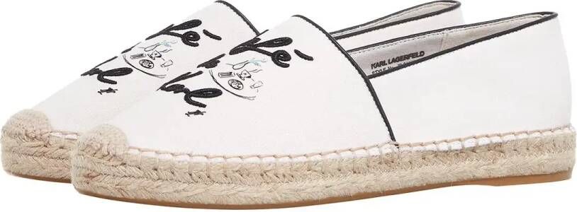 Karl Lagerfeld Espadrilles Kamini Duo Café De Karl Slip On in crème