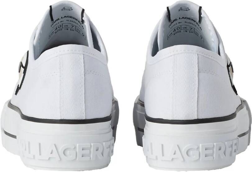 Karl Lagerfeld Low-Top Sneakers Kampus Max Nft Patch Lo Lace in wit