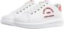 Karl Lagerfeld Low-Top Sneakers Kapri Maison Metalmesh Tab in rood - Thumbnail 2