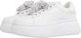Karl Lagerfeld Low-Top Sneakers Kreeper Lo Signia Flora Trim in wit - Thumbnail 2