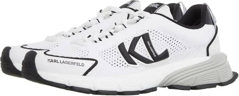 Karl Lagerfeld Low-Top Sneakers Orion Sidetrim Knit Lo in wit