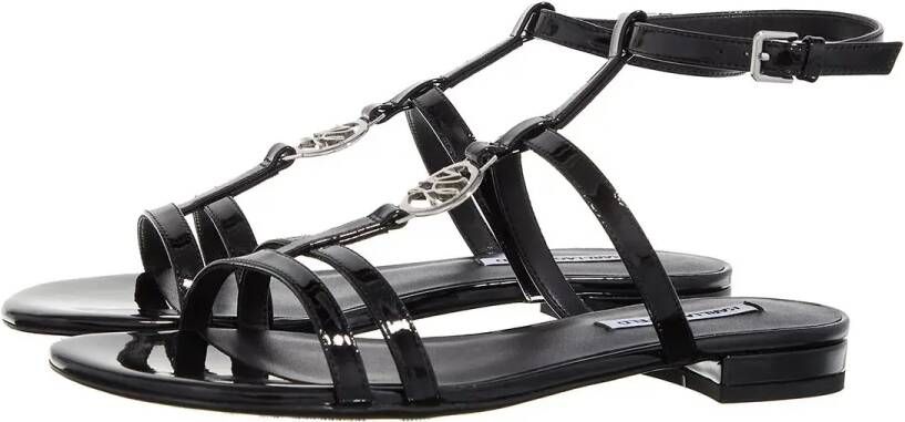 Karl Lagerfeld Sandalen Alisso Signia Link Ankle Strap in zwart