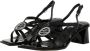 Karl Lagerfeld Sandalen met hak Bekki Strap Sandal in zwart - Thumbnail 1
