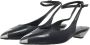 Karl Lagerfeld Sandalen met hak Millie Ankle Sling in zwart - Thumbnail 1