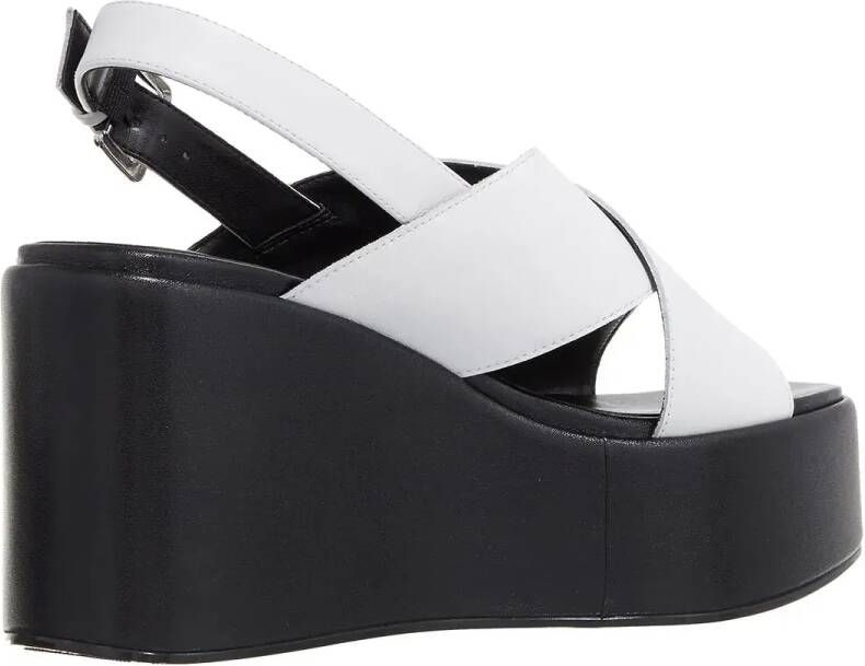 Karl Lagerfeld Sandalen met hak Wendy Kross Strap Sling in wit