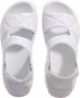 Karl Lagerfeld Sandalen SUN TREKKA Quilted K-Kross Sandal in wit - Thumbnail 2