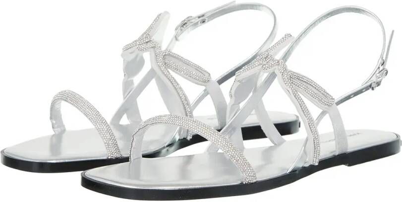 Karl Lagerfeld Slippers & Mules Olympia Karl Signia Slide in zilver