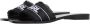 Karl Lagerfeld Slippers & Mules Skoot Ii Border Slide in zwart - Thumbnail 2