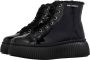 Karl Lagerfeld Sneakers Kreeper Lo Shine Mid Lace in zwart - Thumbnail 2