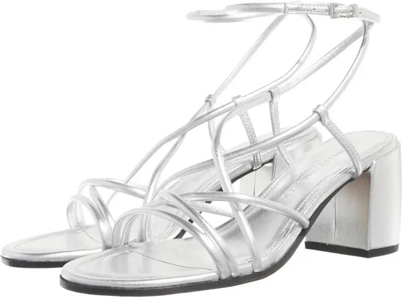 Kennel & Schmenger Sandalen met hak Viola in zilver