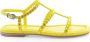 Kennel & Schmenger Sneakers Sandale HOLLY in geel - Thumbnail 1