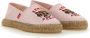 Kenzo Espadrille Slip-On in roze - Thumbnail 1