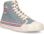 Kenzo Low-Top Sneakers school Logo High-Top Sneakers in blauw - Thumbnail 1