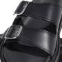Kenzo Slippers Leather Sandal Mule in zwart - Thumbnail 1