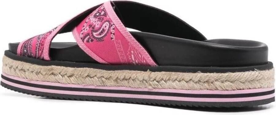 Kenzo Low-Top Sneakers Bandana Print Espadrille Sandals in meerkleurig