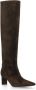 Khaite Boots Knee-High Brown Suede Leather Boots in bruin - Thumbnail 1