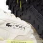 Lacoste Elite Active Textiel Off White & Lichtgroene Sneakers Beige - Thumbnail 3