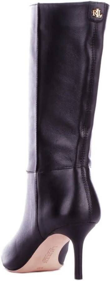 Lauren Ralph Lauren Boots Leannah Mid Boot in zwart