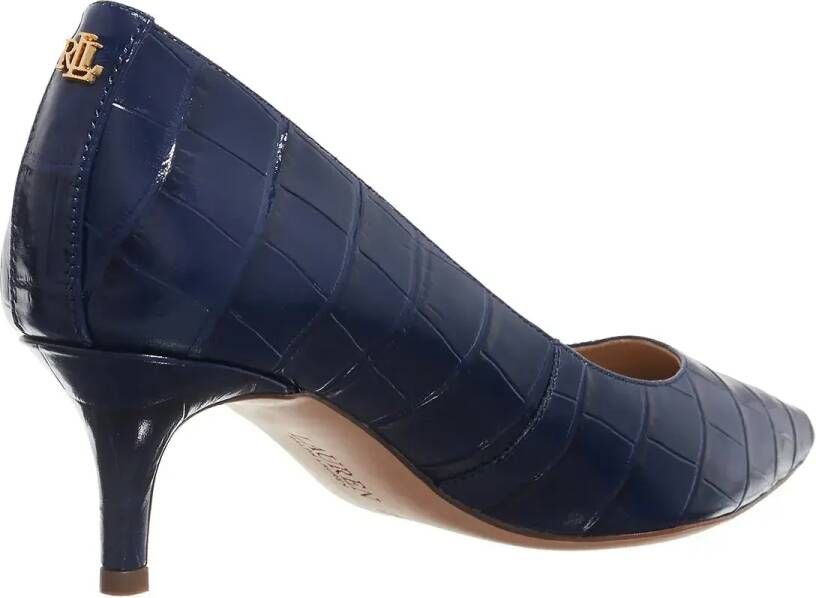Lauren Ralph Lauren Leren pumps met structuurmotief model 'ADRIENNE'