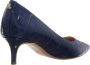 Lauren Ralph Lauren Leren pumps met structuurmotief model 'ADRIENNE' - Thumbnail 1