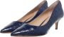 Lauren Ralph Lauren Leren pumps met structuurmotief model 'ADRIENNE' - Thumbnail 1