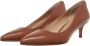 Lauren Ralph Lauren Hoge hakken Adrienne-Pumps-Closed Toe in bruin - Thumbnail 2