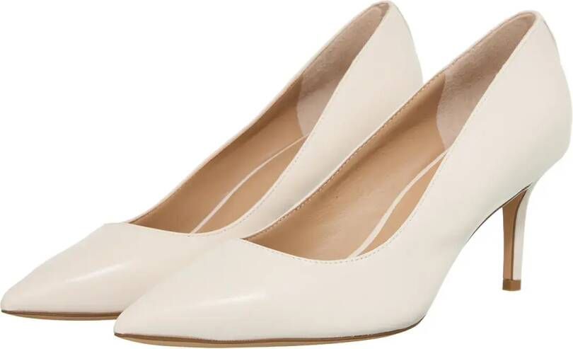 Lauren Ralph Lauren Hoge hakken Lanette Pumps Closed Toe in crème