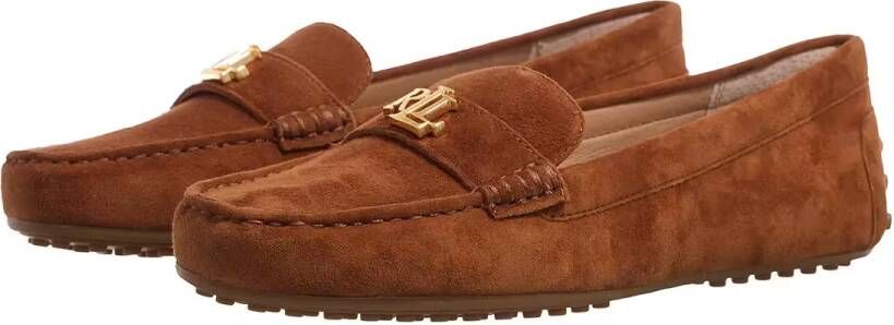Lauren Ralph Lauren Mocassins van leer met labelapplicatie model 'BARNSBURY'