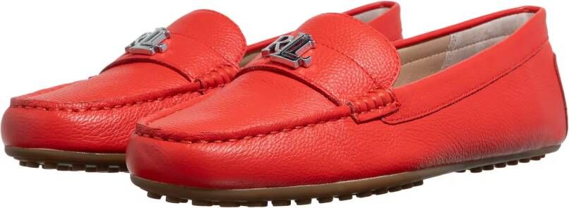 Lauren Ralph Lauren Loafers Barnsbury-Flats-Driver in rood