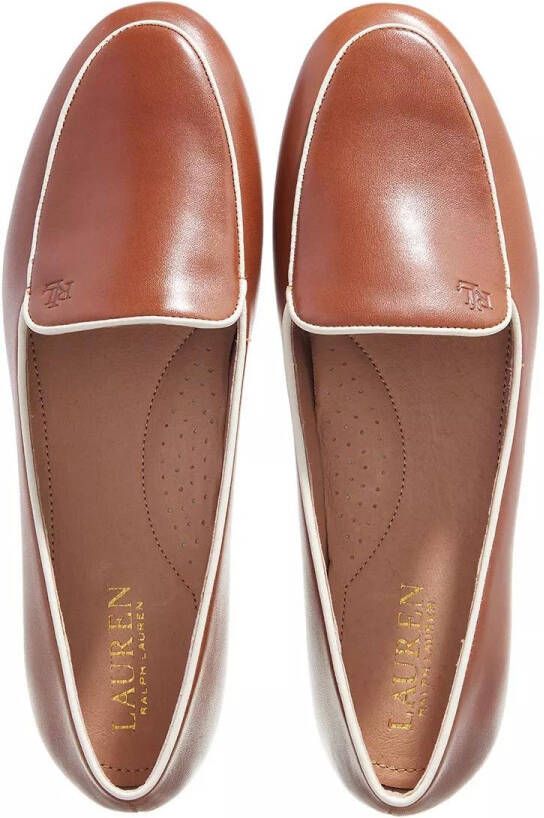 Lauren Ralph Lauren Loafers & ballerina schoenen Alise Ii Flats Loafer in bruin