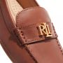 Lauren Ralph Lauren Loafers & ballerina schoenen Barnsbury Flats Driver in bruin - Thumbnail 3