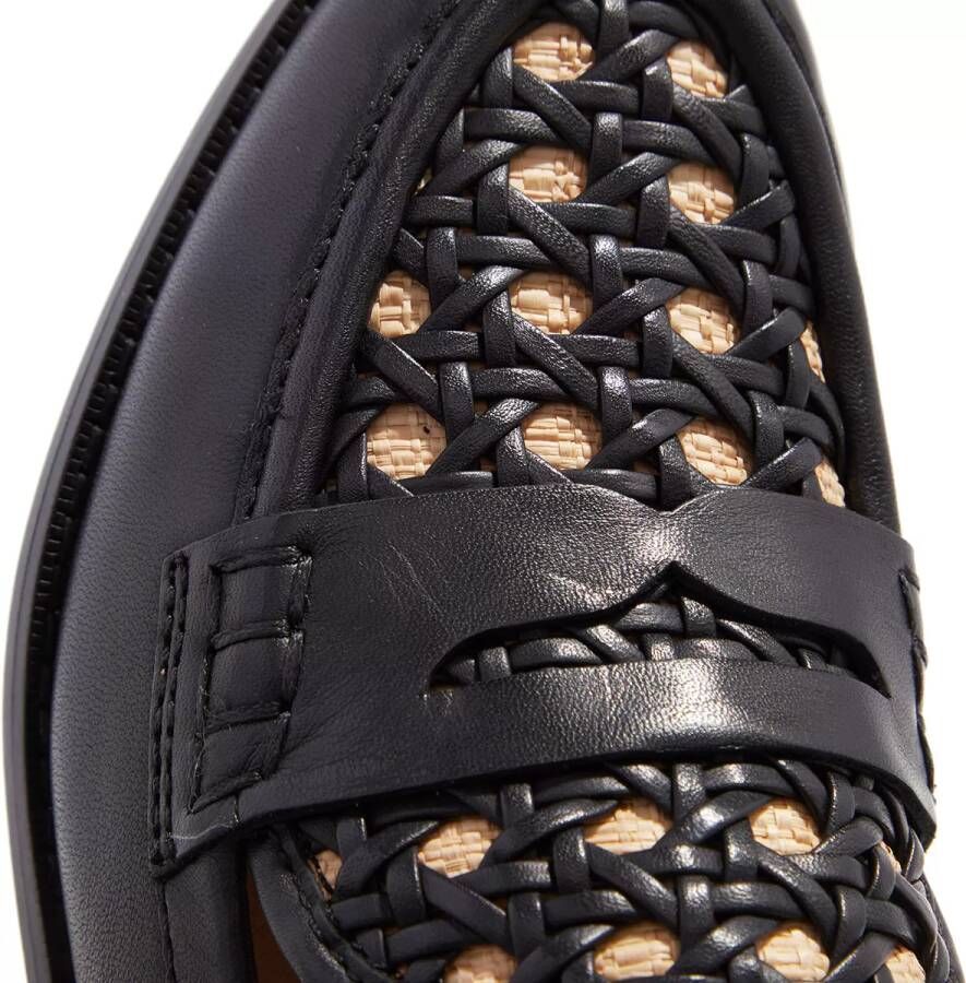 Lauren Ralph Lauren Loafers & ballerina schoenen Wynnie Ii Flats Loafer in zwart