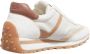 LAUREN RALPH LAUREN Lage Sneakers Dames Dani Low Top Lace Maat: 41 Materiaal: Leer Kleur: Wit - Thumbnail 4