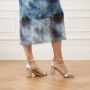 Lauren Ralph Lauren Pumps & high heels Logan Sandals Heel Sandal in zilver - Thumbnail 1